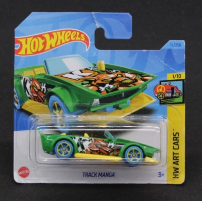 Hot Wheels Track Manga 15/250 HW Art Cars 1/10 Auto 1:64 2023 - Immagine 1 di 2