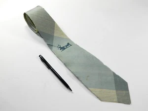 Men's Vintage Silk JON'S FORT LEE NEW JERSEY 1930's 1940s Silk Tie ROMAN CHARIOT - Picture 1 of 6