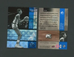2010-11 SP Authentic Holo FX George Gervin #F/X-18 HOF NMMT or better - Picture 1 of 1