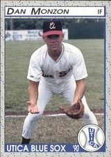 1990 Utica Blue Sox Pucko #3 Dan Monzon