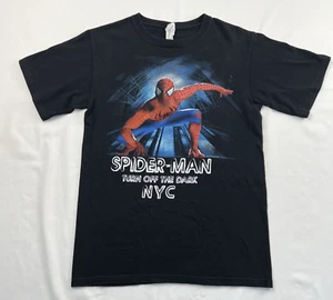 T-shirt vintage Marvel Spider-Man spegni il buio taglia S - Foto 1 di 12
