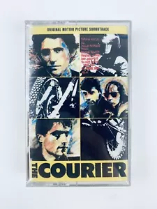 The Courier Soundtrack Cassette Tape RARE PROMO COPY Sealed U2 Costello 1988 NEW - Picture 1 of 4