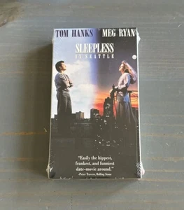 Sleepless In Seattle (VHS, 1993) Tom Hanks, Meg Ryan - Factory Sealed - Picture 1 of 3