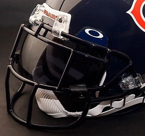 CHICAGO BEARS NFL Schutt EGOP Football Helmet Facemask/Faceguard (NAVY BLUE) - Picture 1 of 5