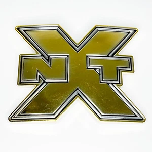 WWE NXT Championship Title BELT BUCKLE Jakks Pacific 2017 Kids Accessory WWF AEW - Picture 1 of 12