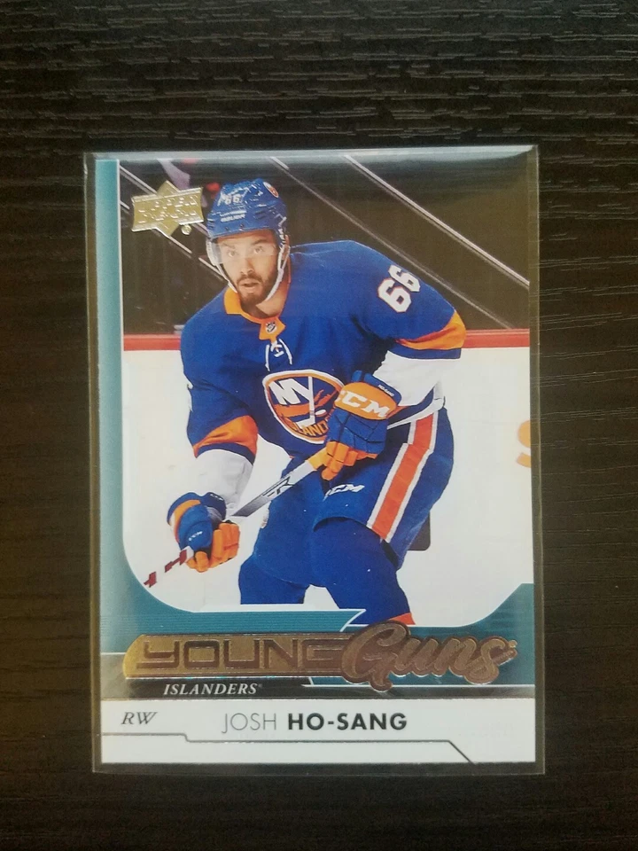 JOSH HO SANG RC 17-18 UPPER DECK YOUNG GUNS ROOKIE SP CARD # 205 UD YG 2017-18 - Image 1 of 1