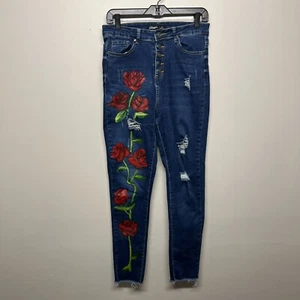Special One Dark Wash Jeans with Custom Art Work Size 13 - Picture 1 of 7