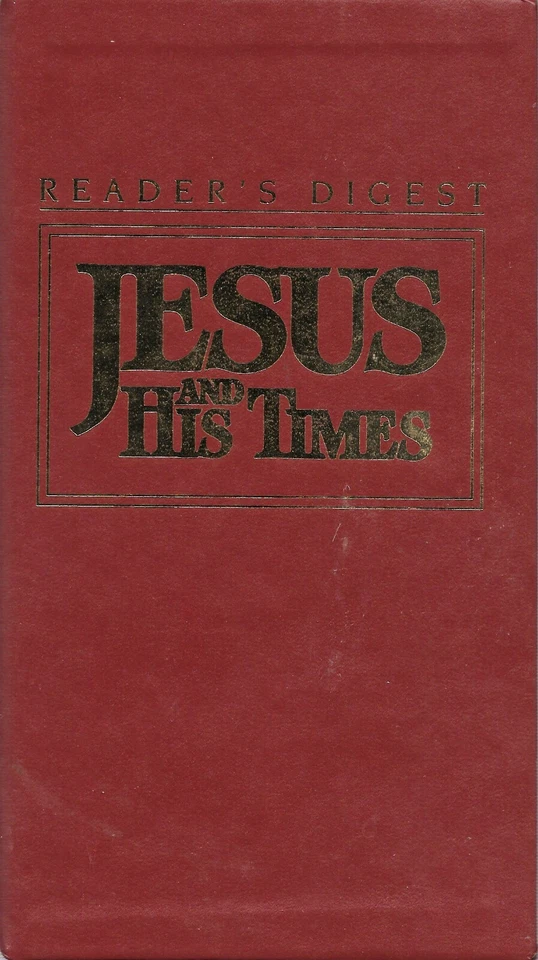 Reader's Digest - Jesus And His Times - 3 Volume Video VHS Tape Box Set - Image 1 of 4