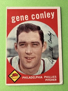 1959 Topps Set-Break #492 Gene Conley VG-EXMINT