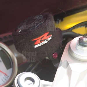 1x Calcetín Depósito Grande Negro Para Suzuki GSXR Cubierta Banda de Sudor - Imagen 1 de 2