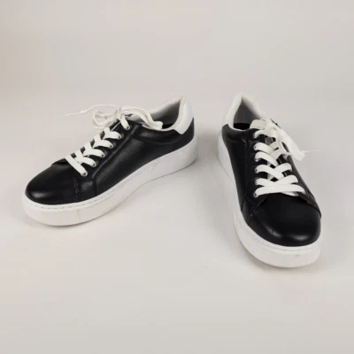 Calvin Klein Daili Zapatillas de Plataforma para Mujer Talla 9 Negro Blanco Zapatos Sin Cordones Nuevos sin Etiquetas Foto 1 de 4