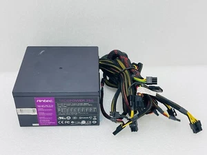 USED - Antec TruePower TP-750 Blue 750W 80 Plus Bronze Power Supply - Power Cord - Photo 1/9