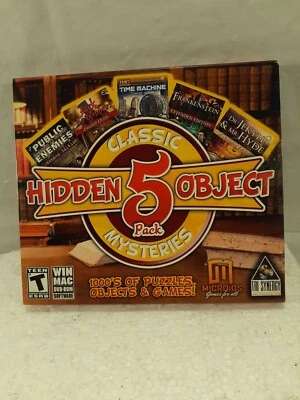 Hidden Object 5 Pack: Classic Mysteries (Windows/Mac, 2012) - Image 1 of 2
