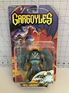 GARGOYLES STEEL CLAN ROBOT 1995 NUOVO CON SCATOLA SIGILLATO KENNER VINTAGE non sciolto completo - Foto 1 di 6