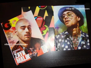 ZAYN MALIK 10-seitiger redaktioneller Artikel + Cover GQ US Juli 2018 - Bild 1 von 2