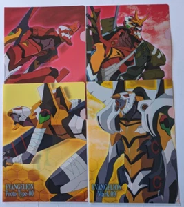 Neon Genesis Evangelion 3.0 Unit 00, 02, 02a, Mark 09 A4 Clear File Folder - Picture 1 of 4