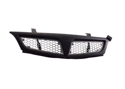 Black Grille w/Silver Insert Assembly Replacement Fit 01-05 Pontiac Montana - Изображение 1 из 4