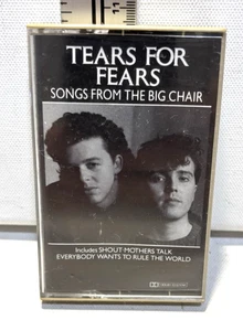 Vintage 1980s - Tears for Fears - Songs From the Big Chair Cassette Tape - Imagen 1 de 4