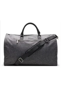 Hook & Albert Melange Cordura Carry On Garment Bag Heather Grey - Picture 1 of 11