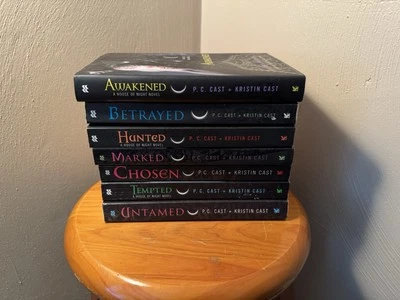 House of Night Series Book Lot of 8 HC/PB Set P.C. & Kristin Cast - Image 1 of 4