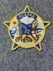 ALASKA STATE FISH & WILDLIFE CONSERVATION RANGER POLICE LAW ENFORCEMENT PATCH - Picture 1 of 3