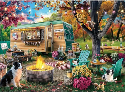 300 Piece Puzzles for Adults, 300 Piece Puzzles for Adults Large Piece, Autumn C - Image 1 of 4