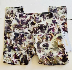 RBX Active High Waist Leggings Size Small Peach Tech Flex Workout Pants Capri - Picture 1 of 9