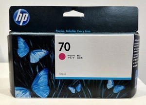 HP C9453A Genuine Ink Cartridge HP 70 Magenta 130 ml Expired 10/2021 - Picture 1 of 10