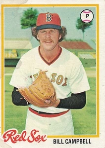 1978 Topps #545 Bill Campbell, VG (stain) - Picture 1 of 2