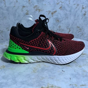 Nike React Infinity Run Flyknit 3 Herren Größe 11 Schuhe rot schwarz Sportschuhe - Bild 1 von 14