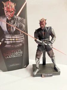 Hot Toys 1/6 Star Wars: The Clone Wars Darth Maul Figura in sesta scala TMS024  - Foto 1 di 9