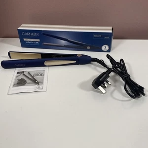 Carmen Ceramic Hair Straighteners Twighlight Series - Smooth Glide - Blue - Picture 1 of 6