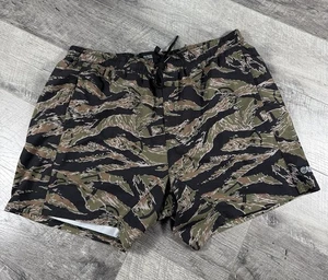 Pantaloncini neri Rifle Coffee Company 6" Performance a righe tigre mimetici taglia 2XL - Foto 1 di 5