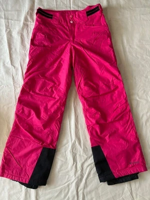 Columbia Pantalones de Nieve Juveniles Niñas 14/16 Rosa Impermeable Aislado Esquí Snowboard Foto 1 de 4