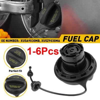 Tapa de llenado de combustible de gasolina para Ford E150 E250 E350 1997-2007 cubierta de tanque XU5A9030MB 1-6X Foto 1 de 4