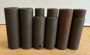 VTG Lot of 6 NAPA Made in USA IMPACT Socket - Bild 1 von 4