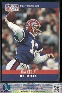 Juego profesional 1990 #40 Jim Kelly Buffalo Bills 6,2B - Imagen 1 de 2