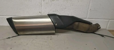 Aprilia RSV4 Tuono V4 1100 Exhaust Silencer End Can & Cables ZD41095 2021-2024 — 第 1/4 张图片