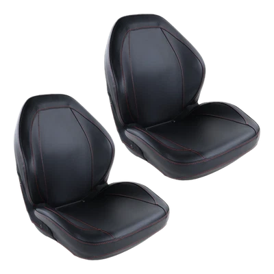2 Pack Black Seats For Kawasaki Teryx 750 UTV - Image 1 of 4