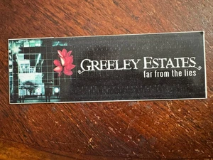 Greeley Estates Promo Sticker für The Far From the Lies CD 2006 - Bild 1 von 1