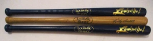 3 VINTAGE MLB 125 MINI 16" LOUISVILLE SLUGGERS BASEBALL BATS ~ 1 KIRBY PUCKETT - Picture 1 of 2