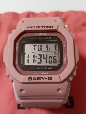 Reloj digital de cuarzo para mujer CASIO BABY-G BGD-5650-4JF rosa cronógrafo nuevo en caja Foto 1 de 4