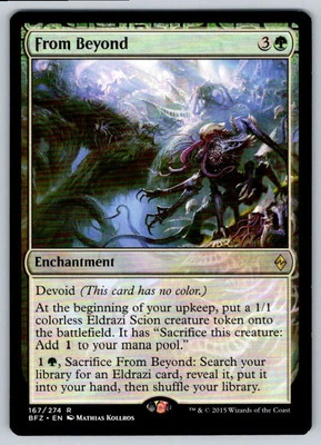 2015 Battle for Zendikar From Beyond1 Rare #167 - Image 1 of 2