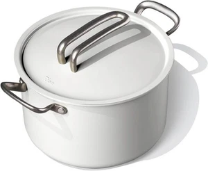 Nontoxic, nonstick BPA-free Risa kitchen stock pot with lid and pot holders... - Picture 1 of 8