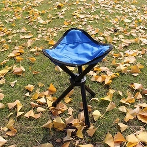 Outdoor Small Folding Triangular Stool Fishing Chairs Camping Multifunction _ - Picture 1 of 22