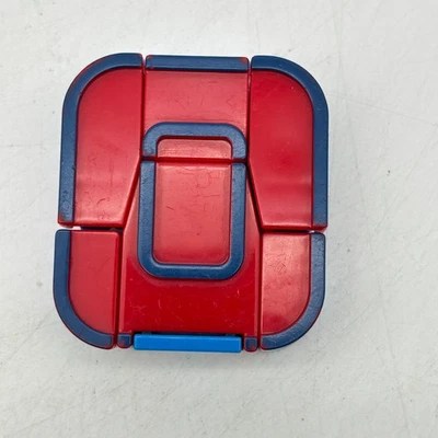 VINTAGE Alpha Bots Letter O Red Blue Transforming Robots Alphabet Transformers - Image 1 of 3