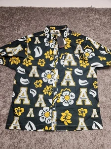 NWT Wes and Willy Men's Appalachian State Mountaineers Hawaiian Shirt 2XL - Picture 1 of 6