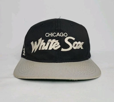 Sports Specialties Chicago White Sox Jordan 45 Snapback Hat MLB The Twill Vtg - Image 1 of 4