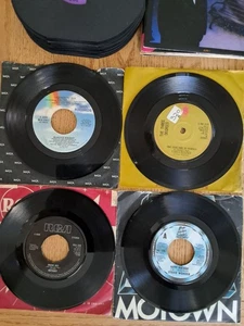 Job Lot Of 40 Soul Singles 7" Vinyls All Played Vg Condition - Picture 1 of 10