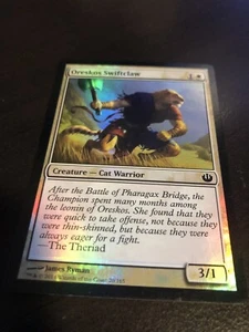 Magic the Gathering MTG Oreskos Swiftclaw (20) Journey into Nyx LP FOIL - Picture 1 of 1